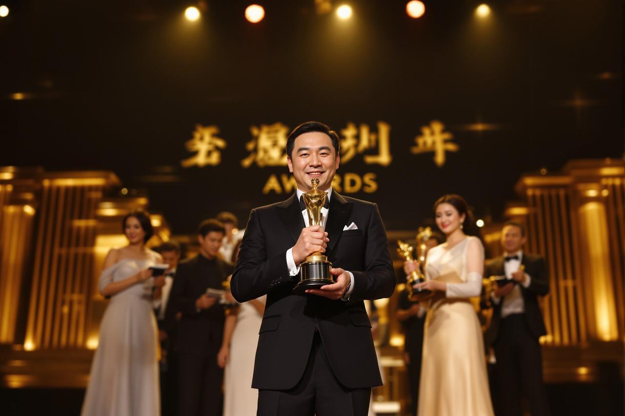 国产久久精品在金鸡奖颁奖典礼上荣获最佳摄影奖现场照片