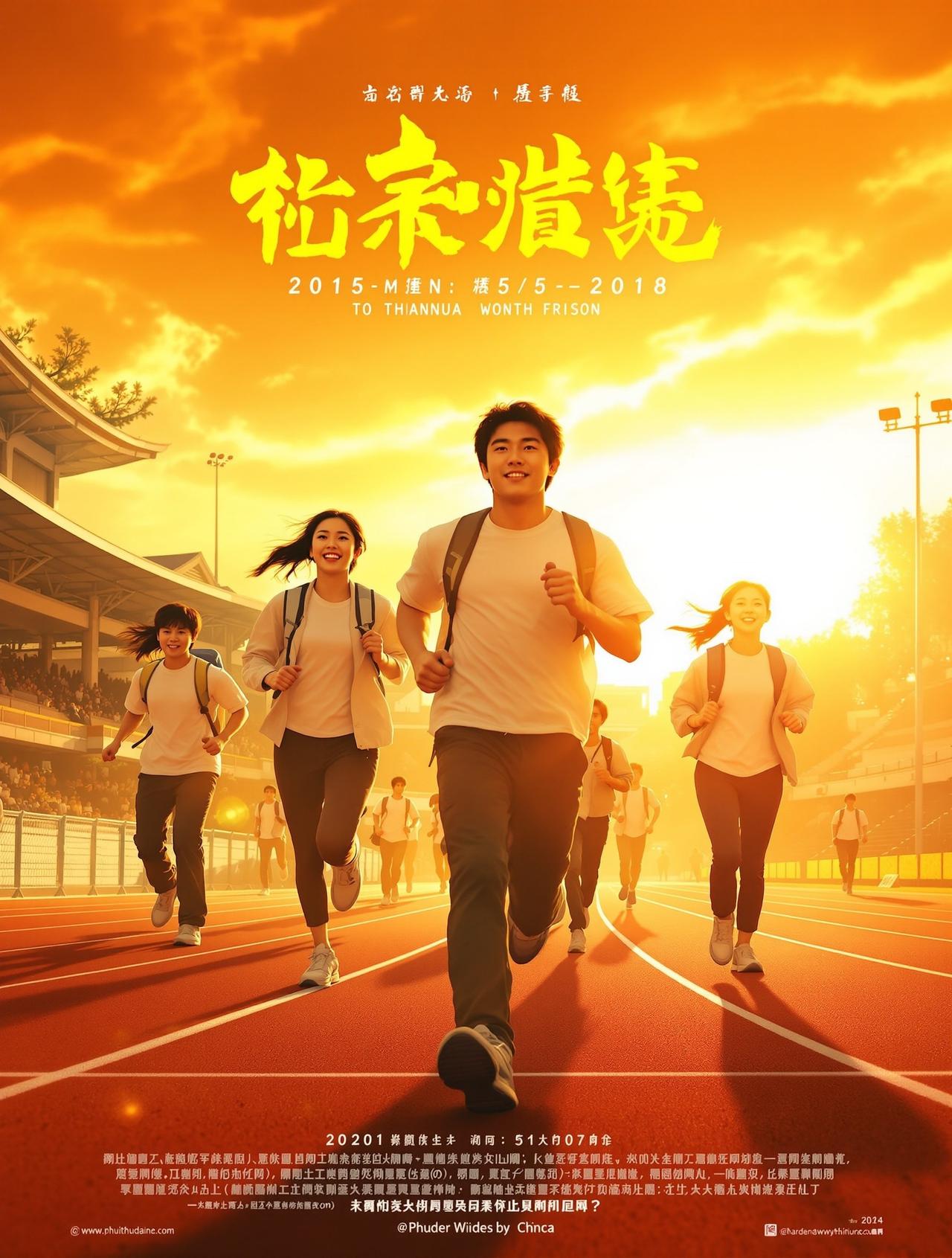 国产久久精品青春励志片《青春抛物线》官方海报